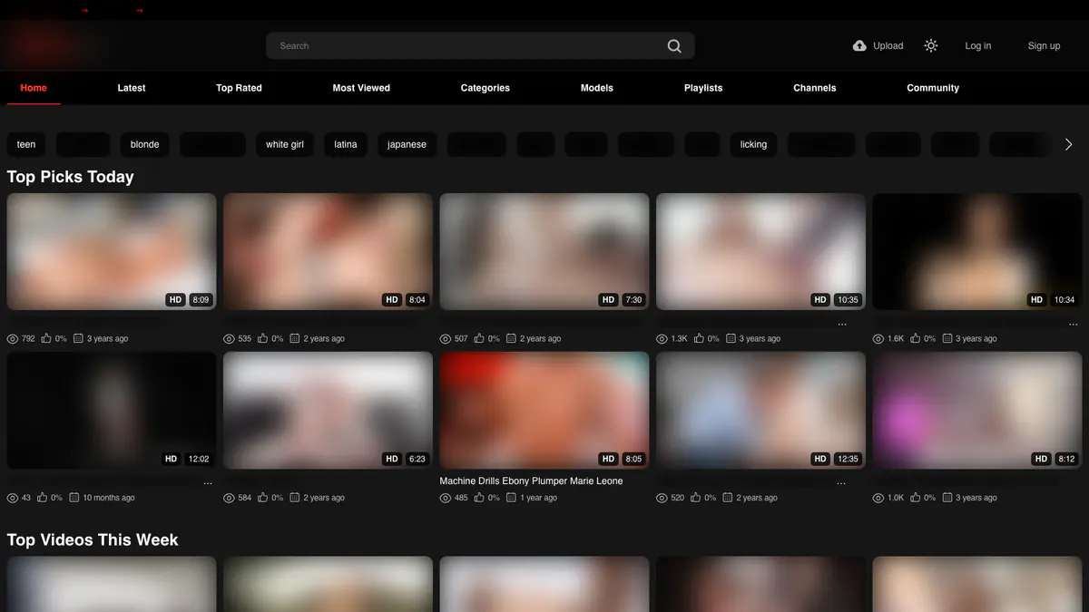 Pornve Video Downloader browser extension screenshot 2
